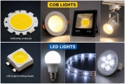 COB Light vs LED: tärkeimmät erot, kirkkaus, tehokkuus ja kumpi on parempi?