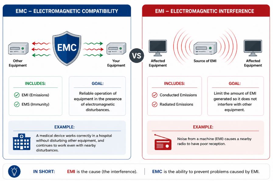 EMC vs EMI